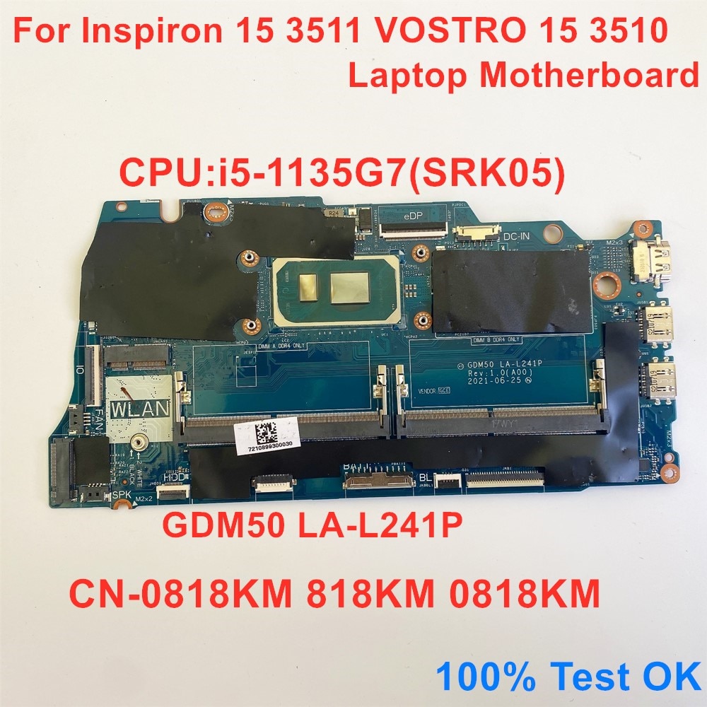 LA-L241P  νǷ 15 3511 VOSTRO 15 3510 Ʈ ..